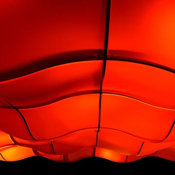 Artwork thumbnail, Red Fire Wave by RamiBeans