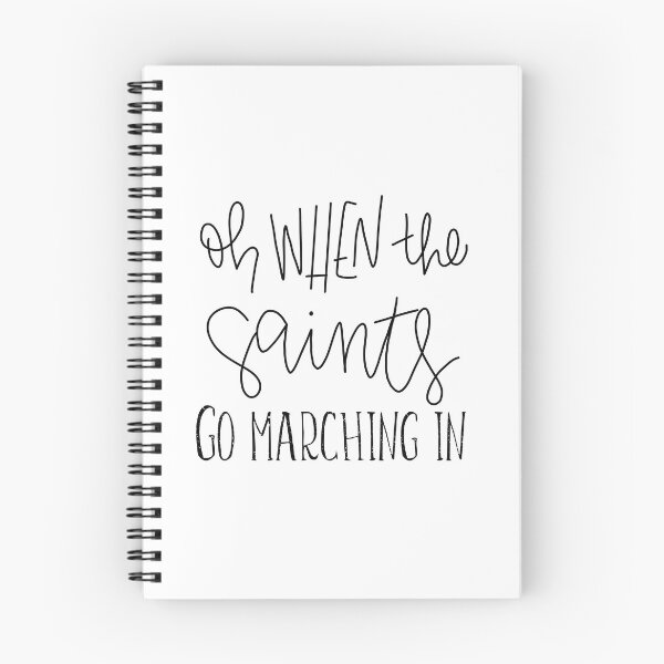 Item preview, Oh When The Saints Go Marching In- Who Dat designed and sold by juliascafidi.