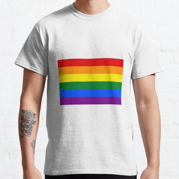 Gay Pride Rainbow Flag Classic T-Shirt