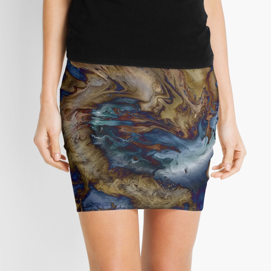 Sea Serpent Swimming Mini Skirt