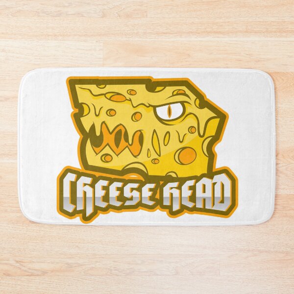 Item preview, Funny Foam Cheese Head | Wisconsin Angry Cheese Wedge designed and sold by JakesRWild.