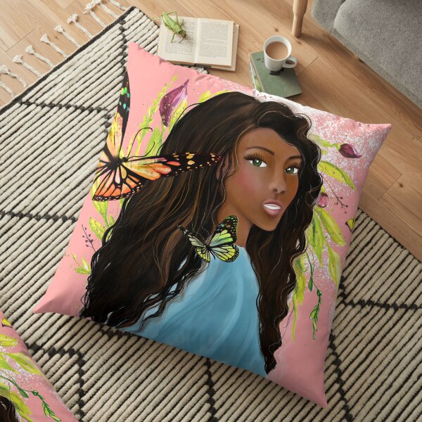 Femme Fatale Floor Pillow
