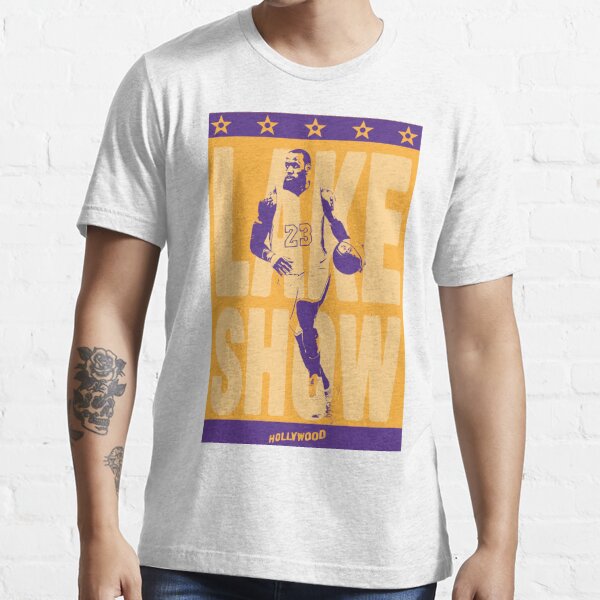 LeBron James Lake Show  Essential T-Shirt for Sale by RayFinkleShop