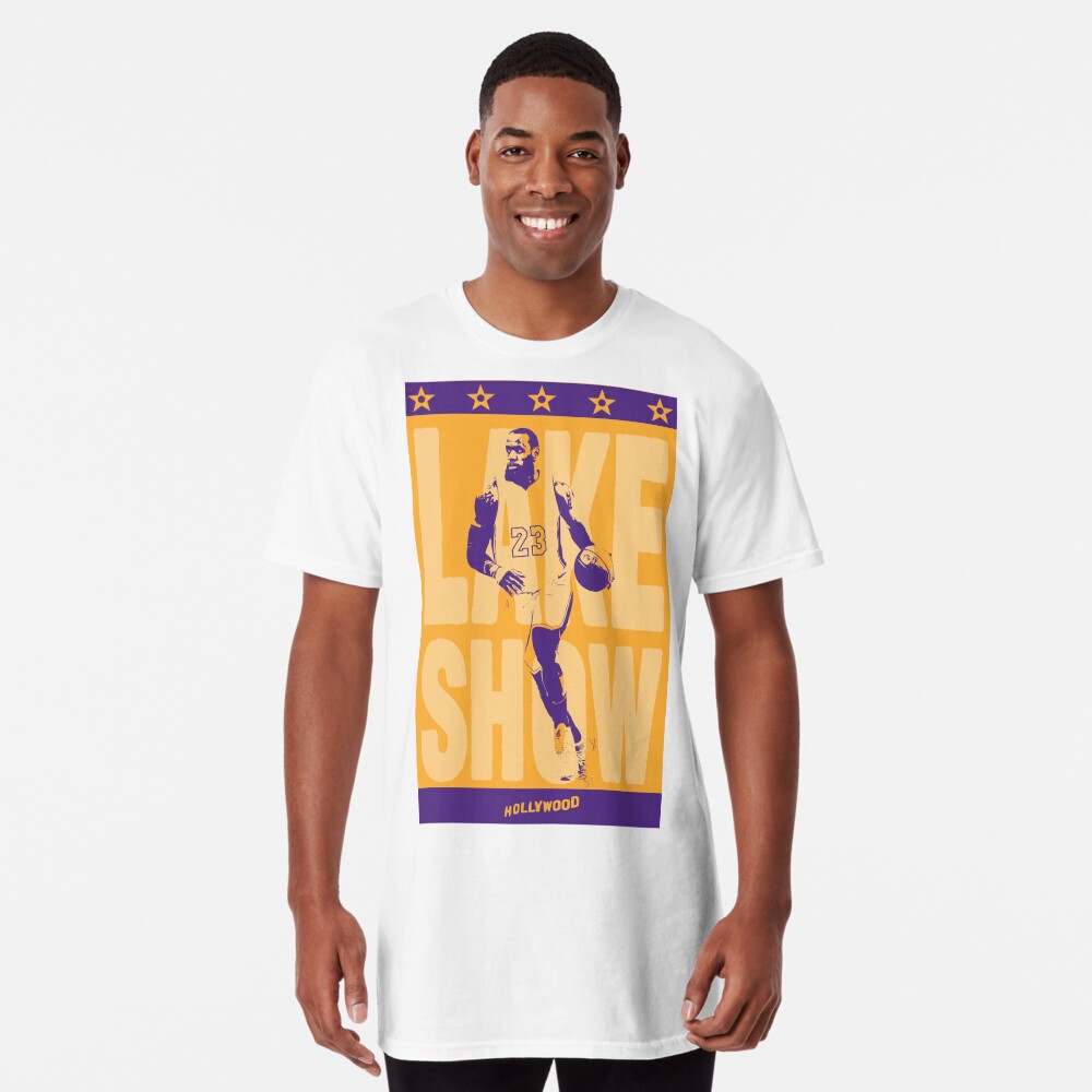 Lake Show T Shirt LeBron James - Bluecat