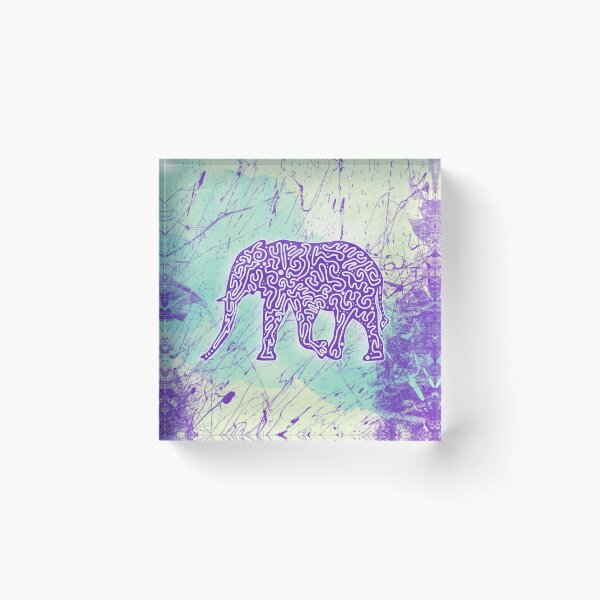 Item preview, Purple Elephant designed and sold by stephaniepeters.