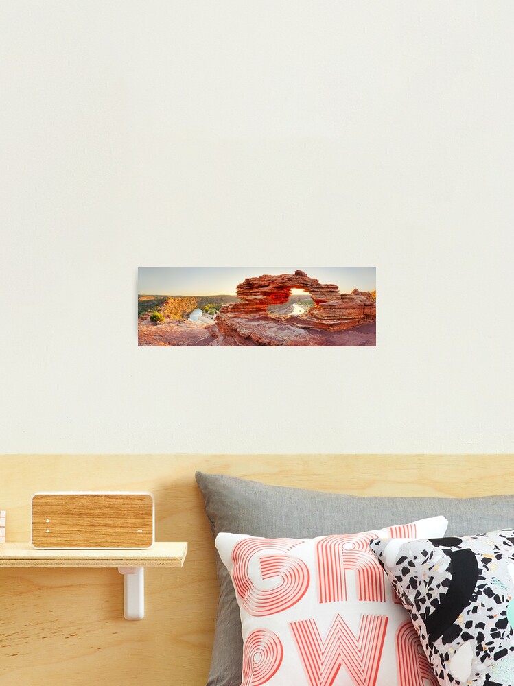 Thumbnail 2 of 3, Photographic Print, Nature's Window, Kalbarri National Park, Western Australia designed and sold by Chockstone.