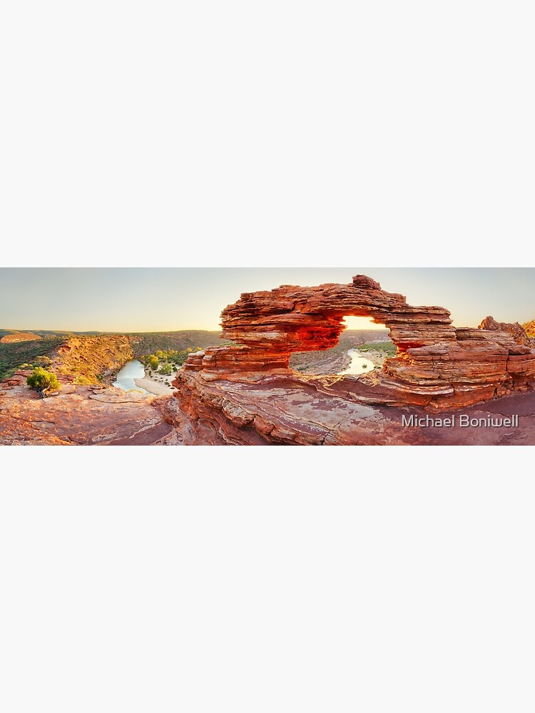 Thumbnail 3 of 3, Photographic Print, Nature's Window, Kalbarri National Park, Western Australia designed and sold by Chockstone.