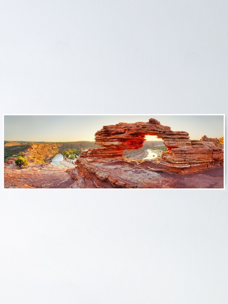 Thumbnail 1 of 3, Poster, Nature's Window, Kalbarri National Park, Western Australia designed and sold by Chockstone.