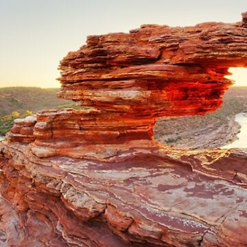 Artwork thumbnail, Nature's Window, Kalbarri National Park, Western Australia by Michael Boniwell