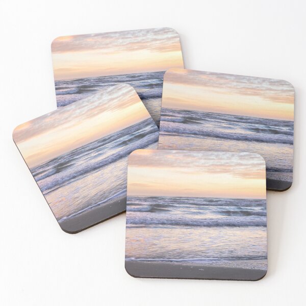 Item preview, Sunrise Sunset Beach Ocean Waves designed and sold by ind3finite.