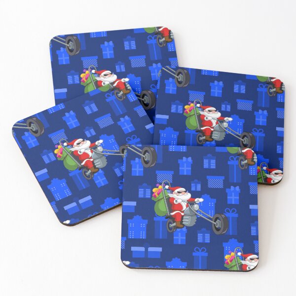Item preview, christmas motorcycle santa  designed and sold by Gossip Rag.