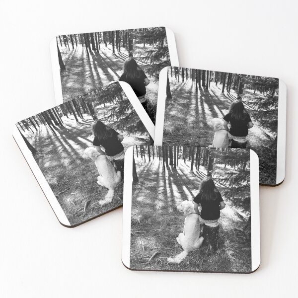 Item preview, Girl And Her Dog designed and sold by Skiing On Fluffy Clouds.