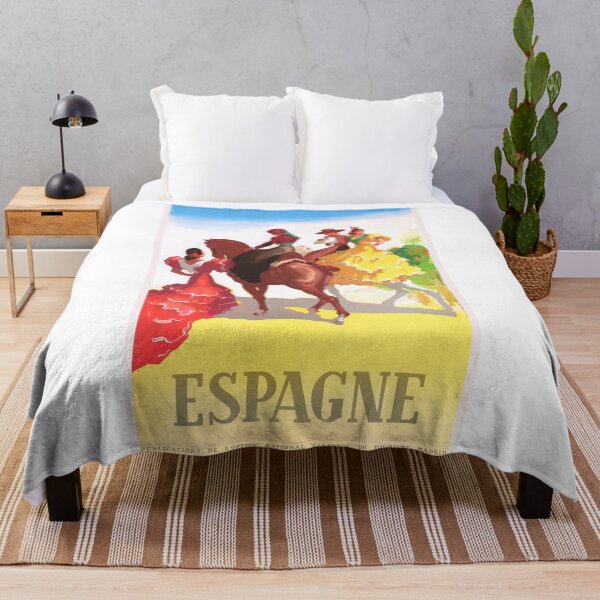 Item preview, 1949 Spain Tourism Advertisement Travel Poster designed and sold by retrographics.