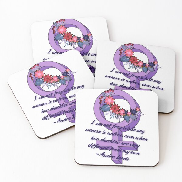 Item preview, Feminist Venus Symbol with Audre Lorde Quote designed and sold by Kat Iti.