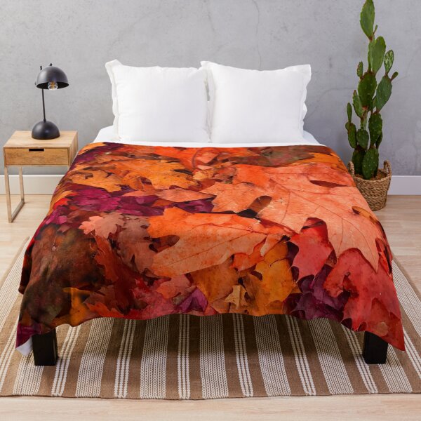 Item preview, Autumn Maple Leaves in Majestic Red and Scarlet Art Photo designed and sold by DEC02.