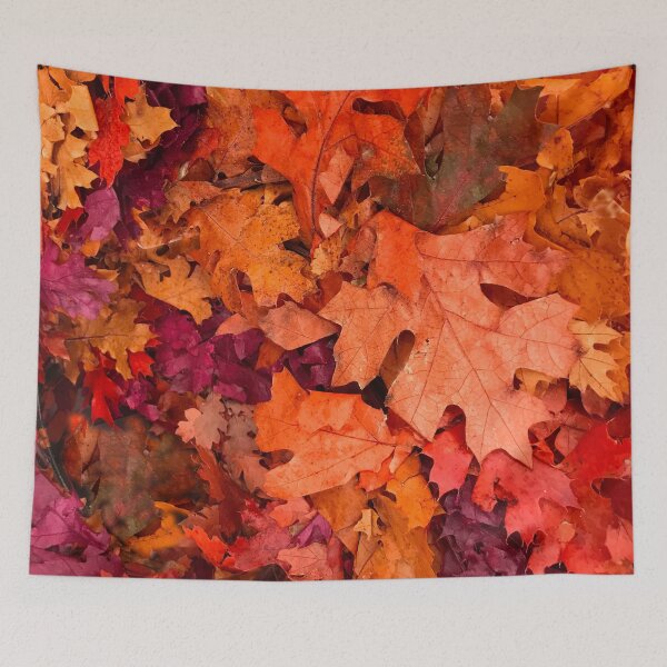 Item preview, Autumn Maple Leaves in Majestic Red and Scarlet Art Photo designed and sold by DEC02.