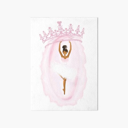 Bella the Ballerina Art Board Print