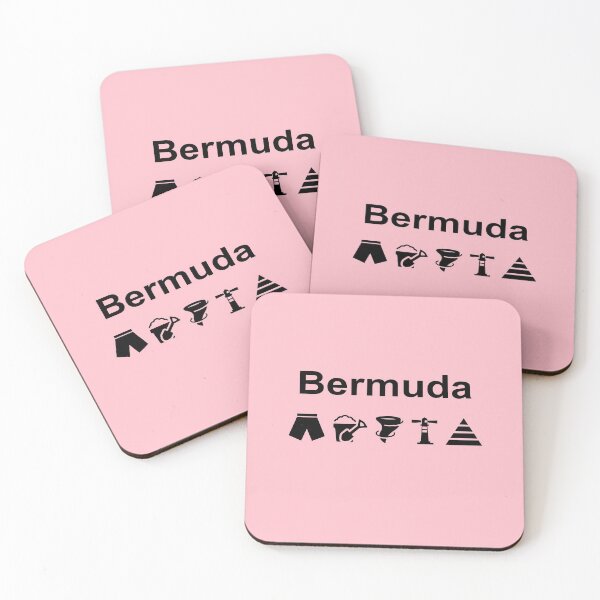 Item preview, Bermuda Icons Light-Monotone designed and sold by TinyStarAmerica.