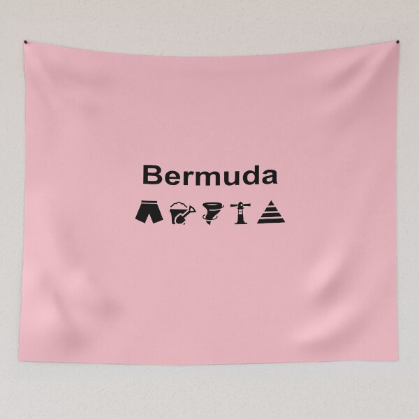 Item preview, Bermuda Icons Light-Monotone designed and sold by TinyStarAmerica.