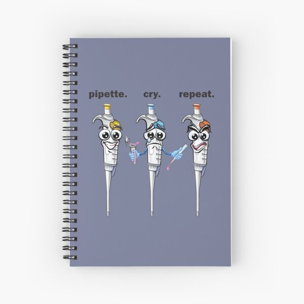 "PCR Pipette Cry Repeat - Cartoon Pipette Funny Design for Light ...