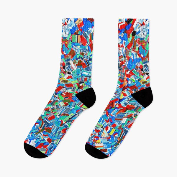 Item preview, Colorful Building Blocks - Abstract Design designed and sold by RamiBeans.