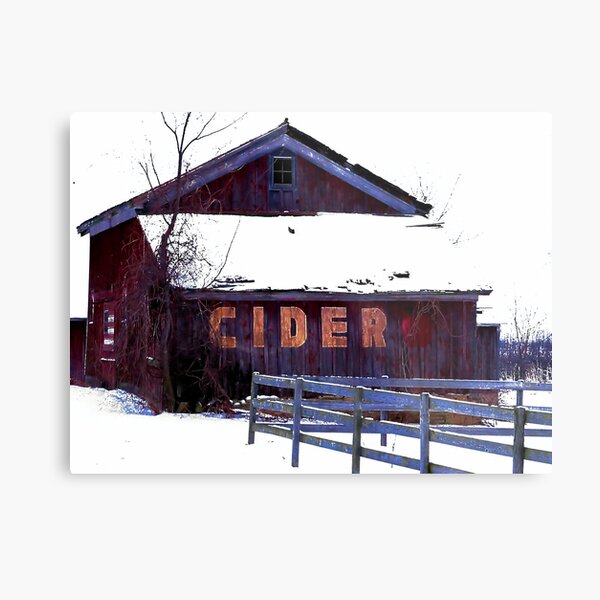 The Cider House Metal Print