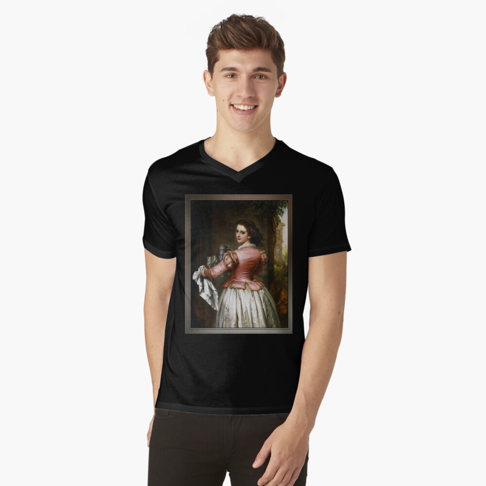 Item preview, V-Neck T-Shirt designed and sold by xzendor7.