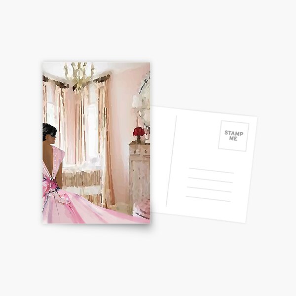 Pretty in Pink Postcard