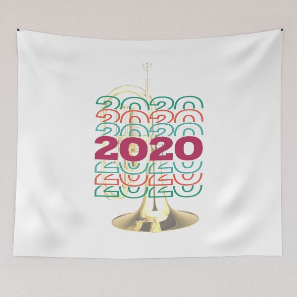 Item preview, Class of 2020 - Mellophone (Repeating) designed and sold by BandMomDesigns.