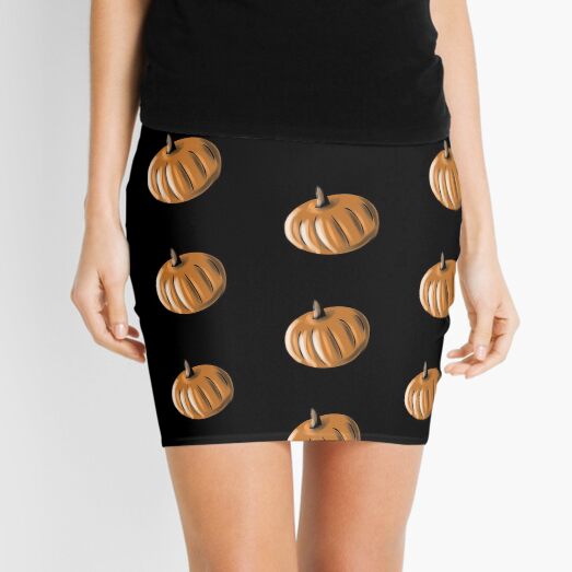 Pumpkin #06 Mini Skirt