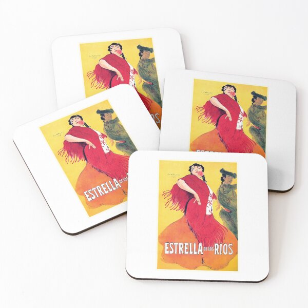 Item preview, 1906 Estrella De Los Rios Spanish Flamenco Dancer Poster designed and sold by retrographics.