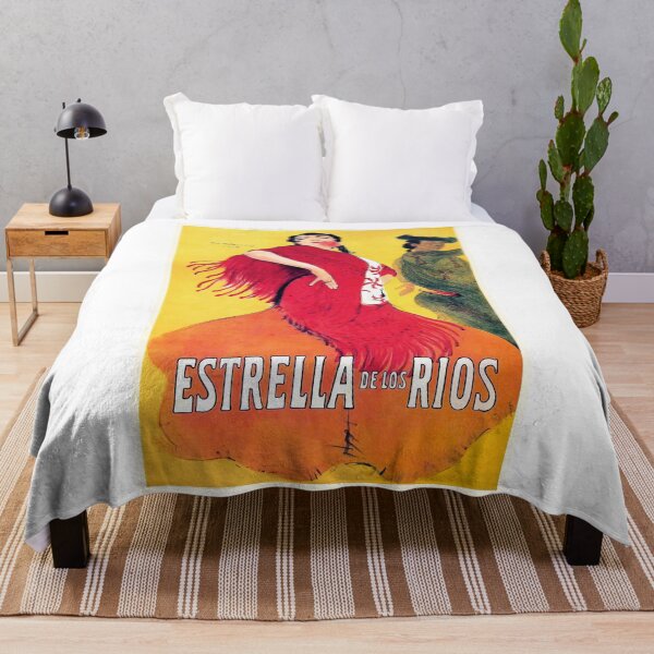 Item preview, 1906 Estrella De Los Rios Spanish Flamenco Dancer Poster designed and sold by retrographics.