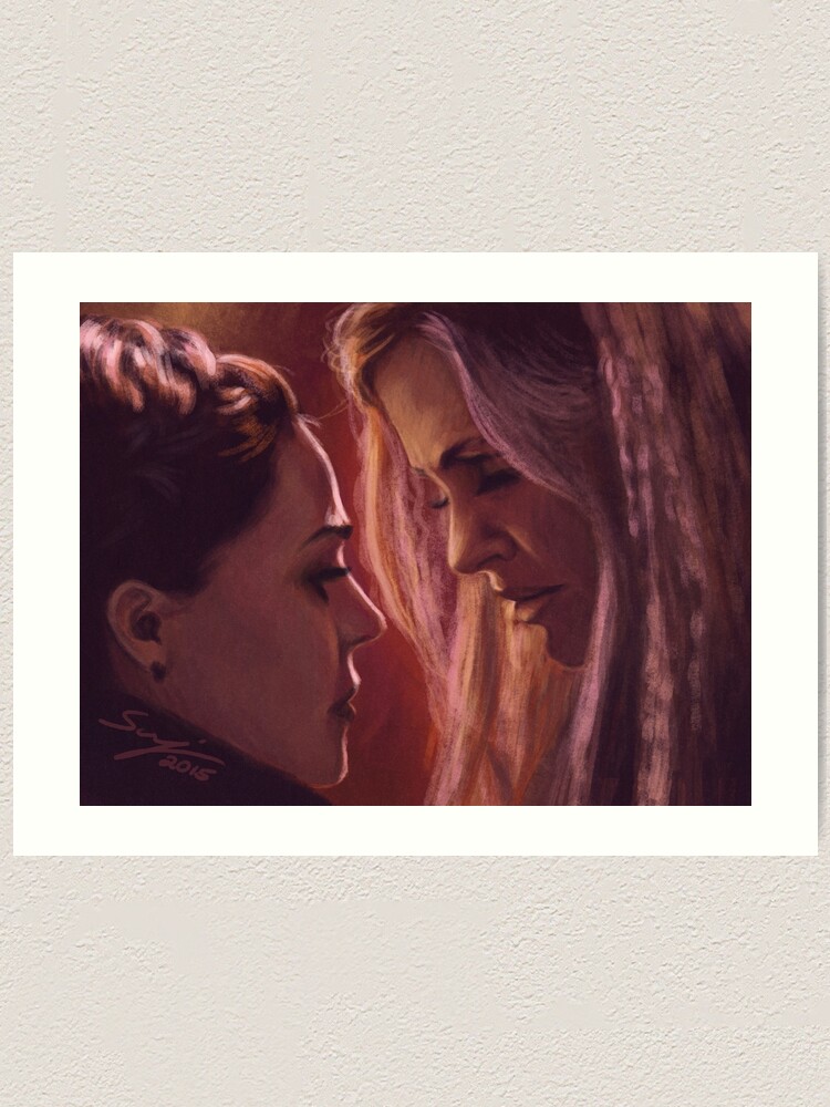 Alternate view of Dragon Queen Art Print