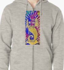 OLD SPACE GUY Zipped Hoodie