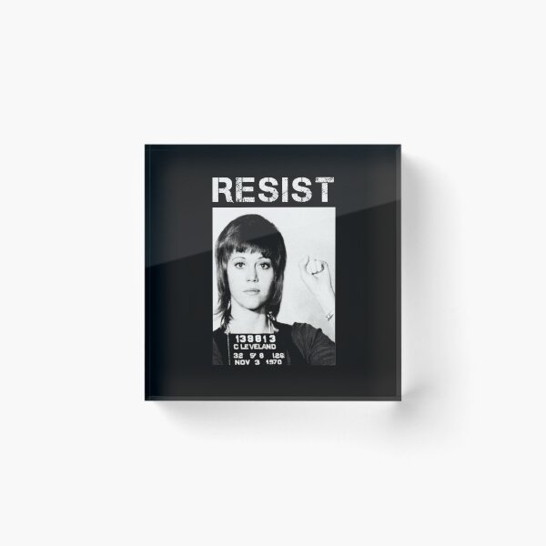 Item preview, Jane Fonda RESIST designed and sold by Monkez.