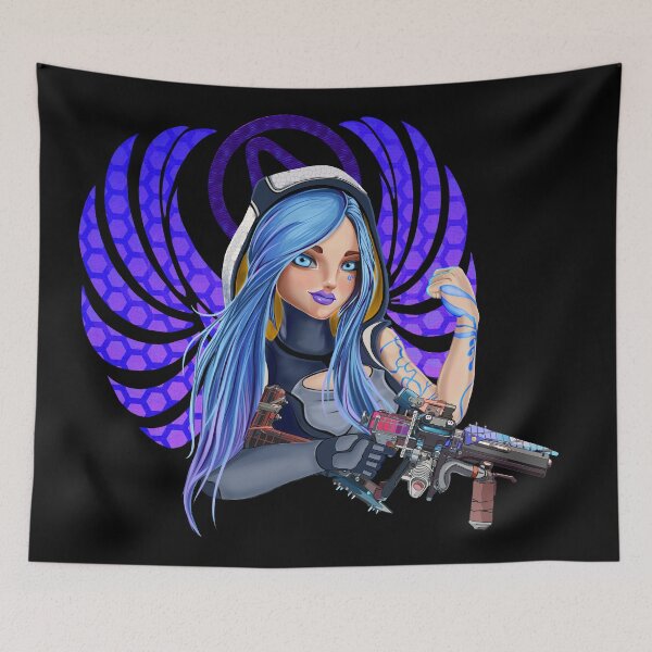 Item preview, Maya Angel - Borderlands designed and sold by Henry Barre Art.