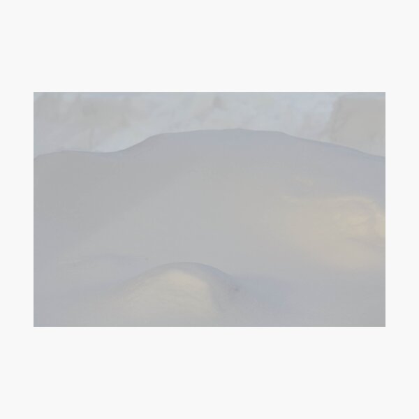 Snow Everywhere Photographic Print