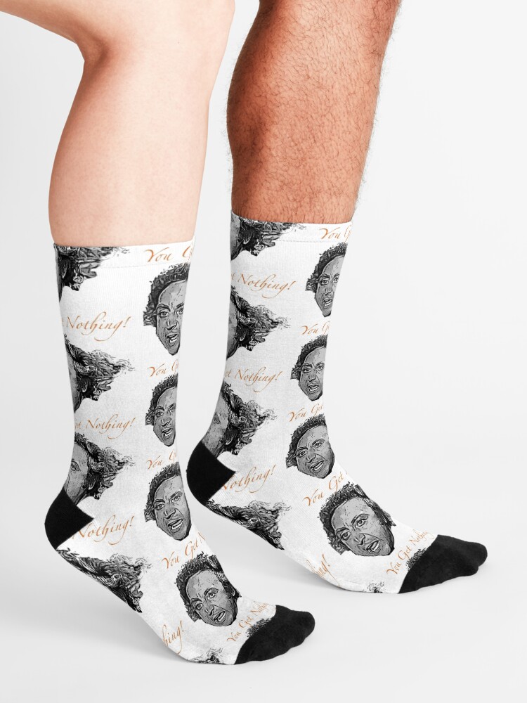 Alternate view of You Get Nothing! Socks
