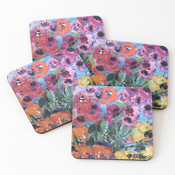 Item preview, Flamin’ Flowers-take2 designed and sold by Kmunnsartlife.