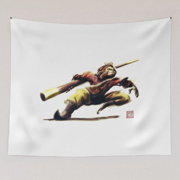 Item preview, Monkey King in Action designed and sold by Huluhua.