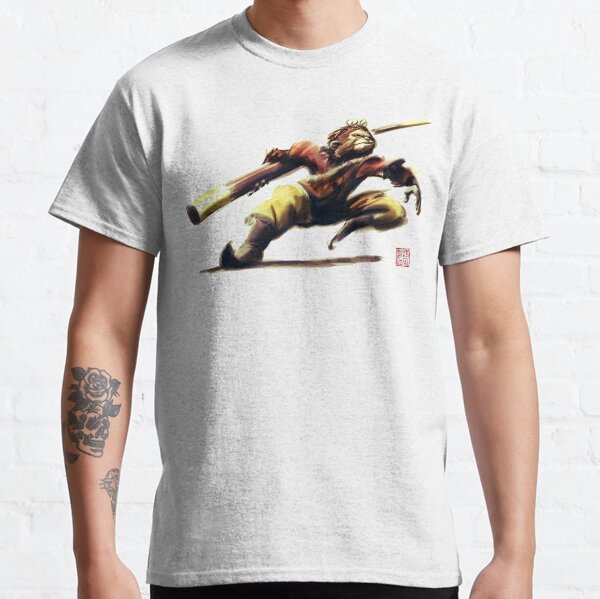 Monkey King in Action Classic T-Shirt