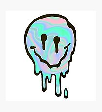 Hologram Smile Photographic Print