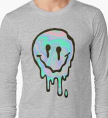 Hologram Smile Long Sleeve T-Shirt
