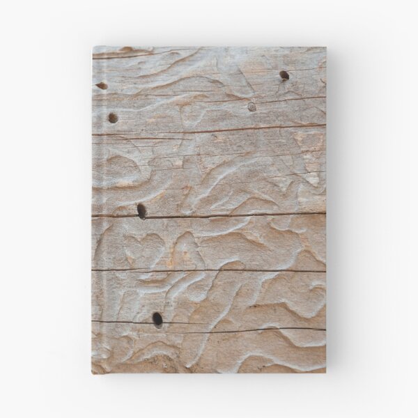 Item preview, Insect tunnel patterns on wood designed and sold by LucentJourneys.