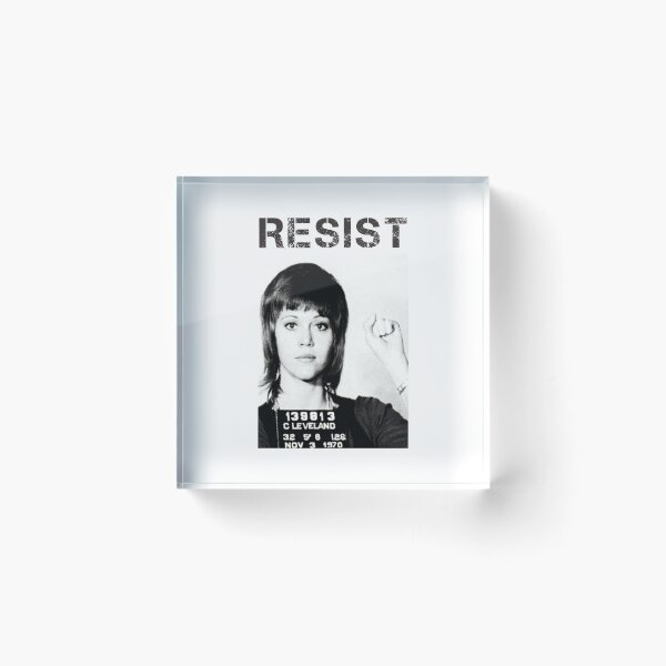 Item preview, Jane Fonda RESIST designed and sold by Monkez.