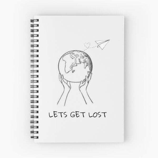 Item preview, lets get lost sticker  designed and sold by monikizz.