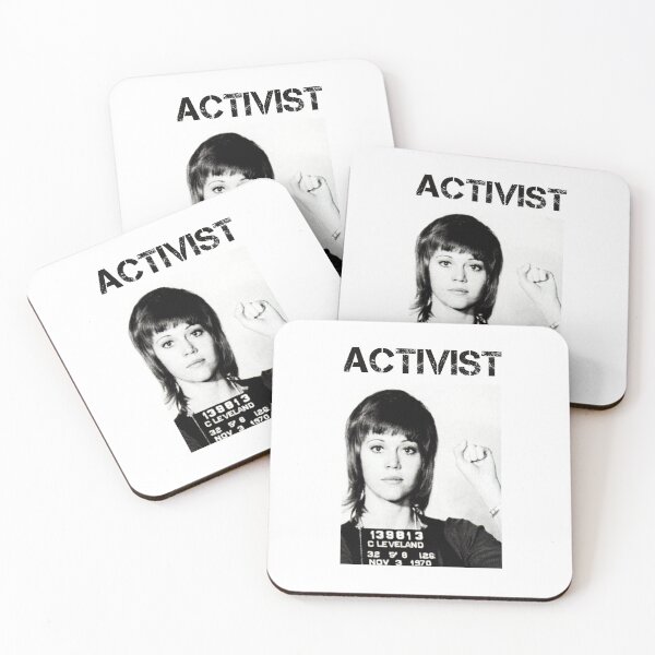 Item preview, Jane Fonda ACTIVIST designed and sold by Monkez.
