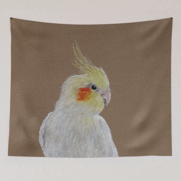Item preview, Old cockatiel designed and sold by Kathryn Price.
