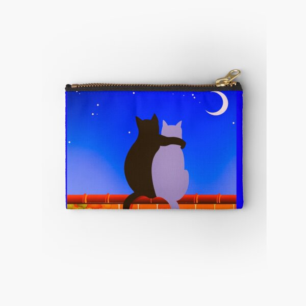 Item preview, Halloween, two cats arm in arm designed and sold by Judydcreates.