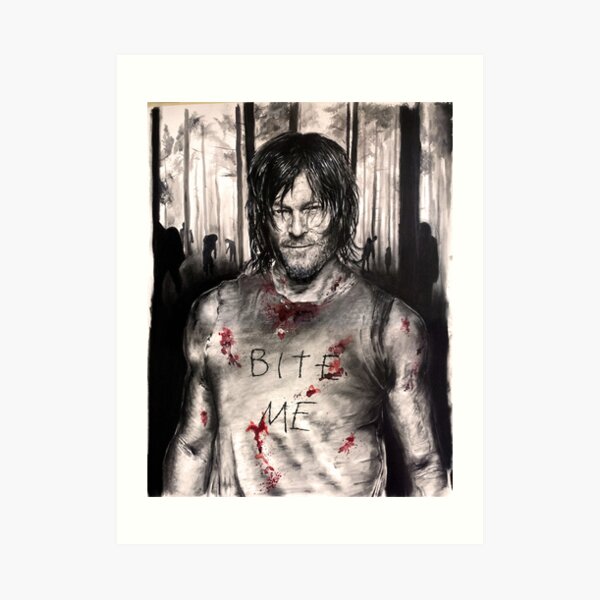 Bite Me Art Print